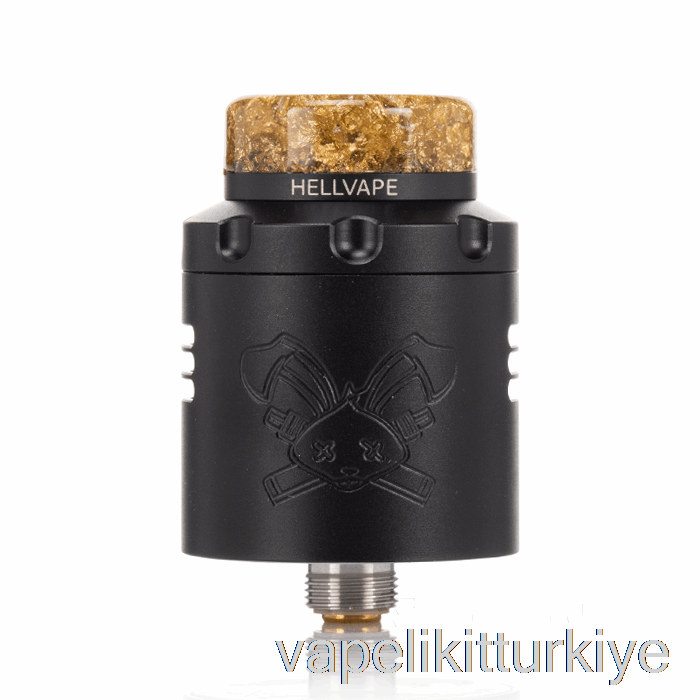 Elektronik Sigara Kalemi Vape Mate Hellvape ölü Tavşan V3 24mm Rda Mat Tam Siyah